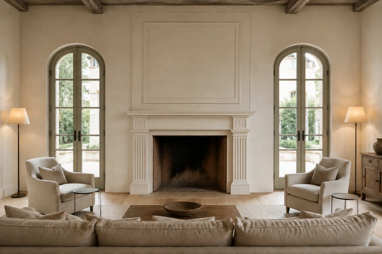 Layered Mantel System — illustrative design