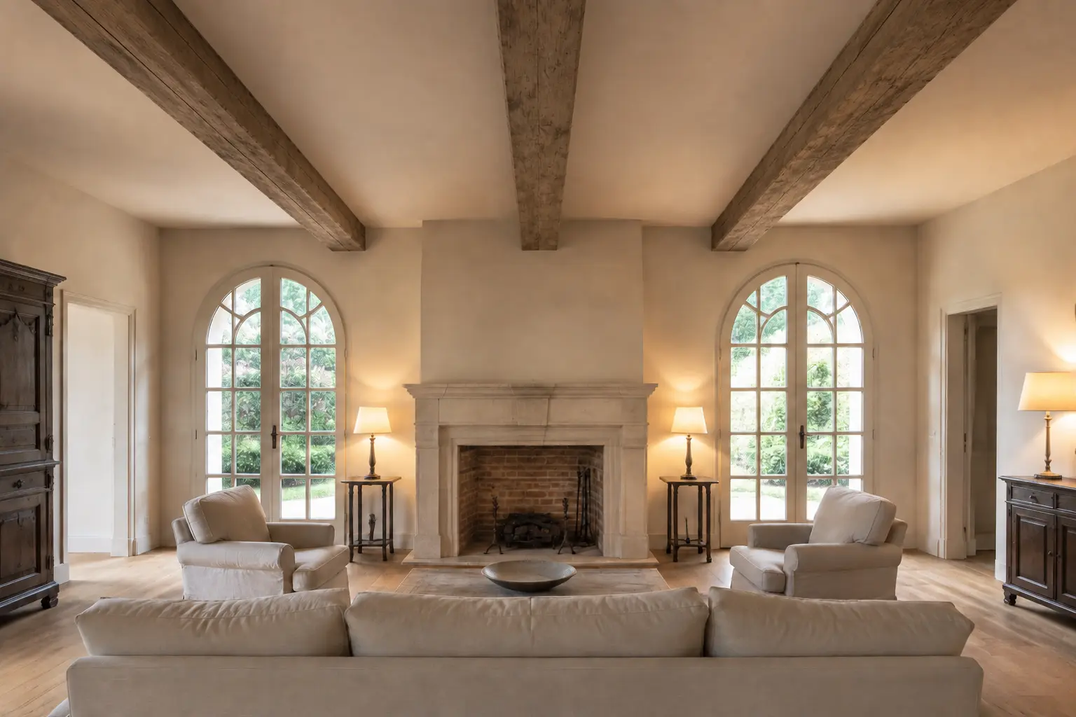 Parallel Beam Ceiling — illustrative design