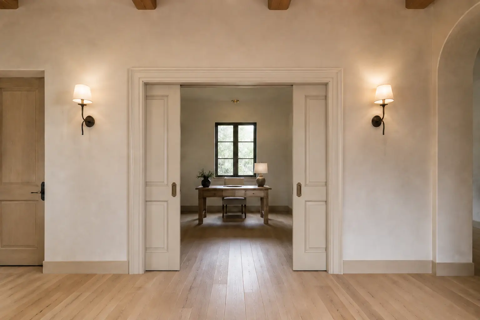 Pocket Door Portal — illustrative design
