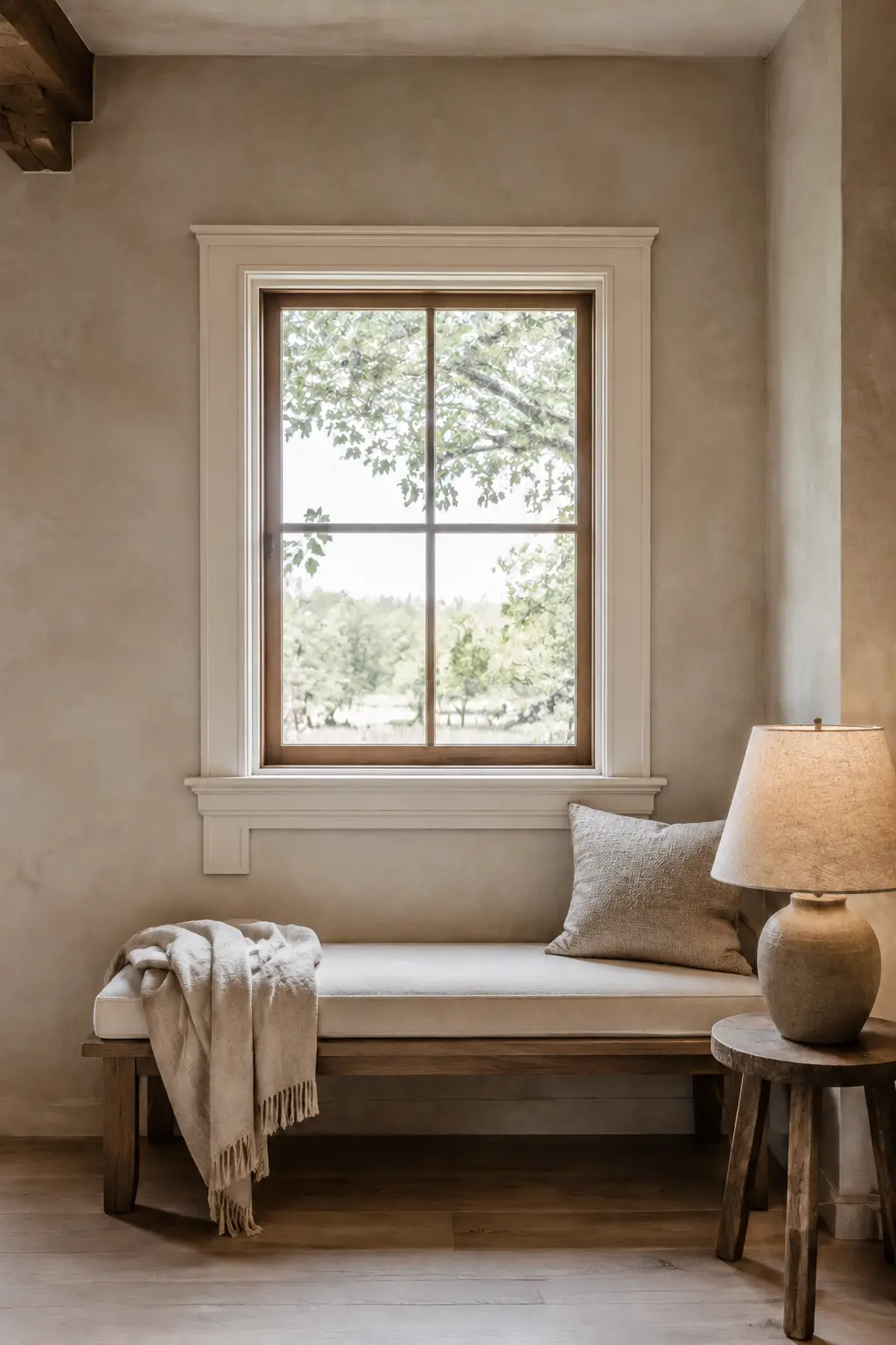 Window Casing / Stool / Apron — illustrative design