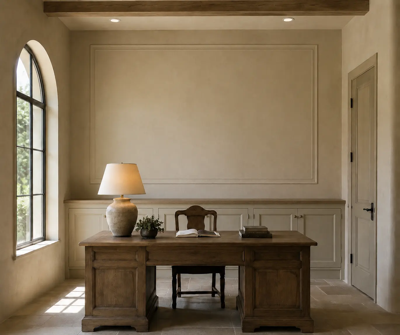 Study Credenza Wall — illustrative design