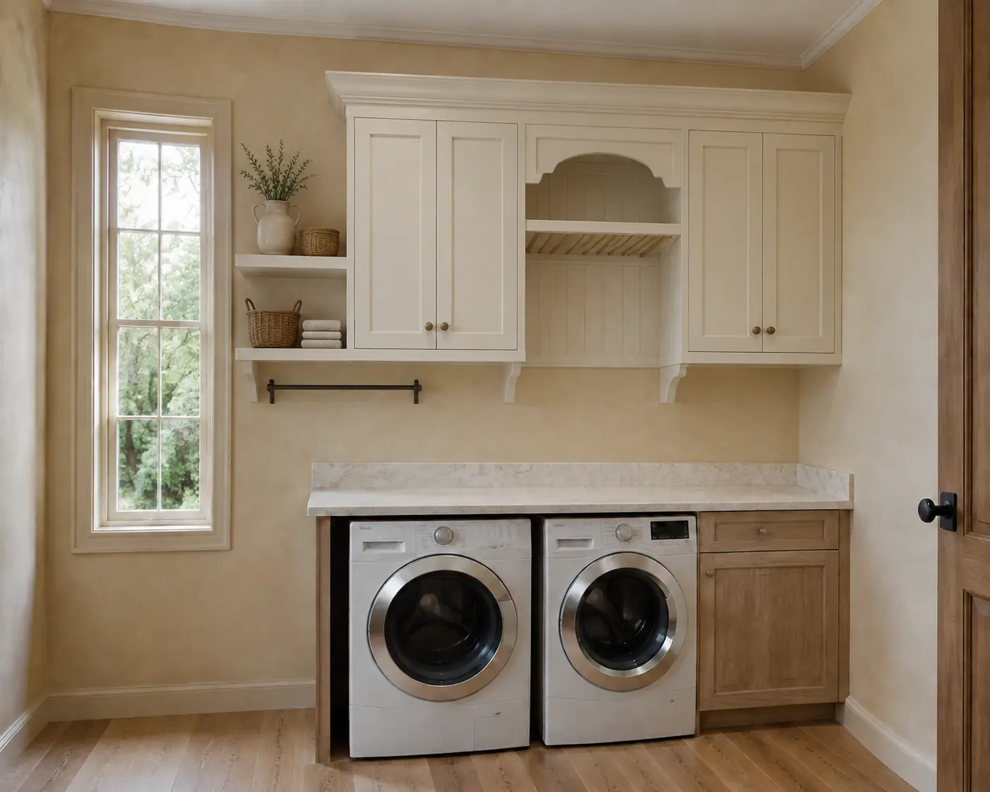 Laundry Storage System — illustrative design