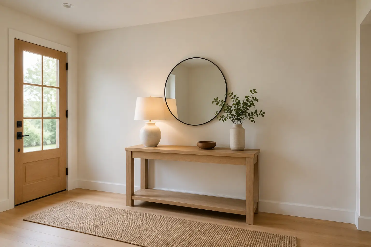 Entry Architectural Wall — before design concept