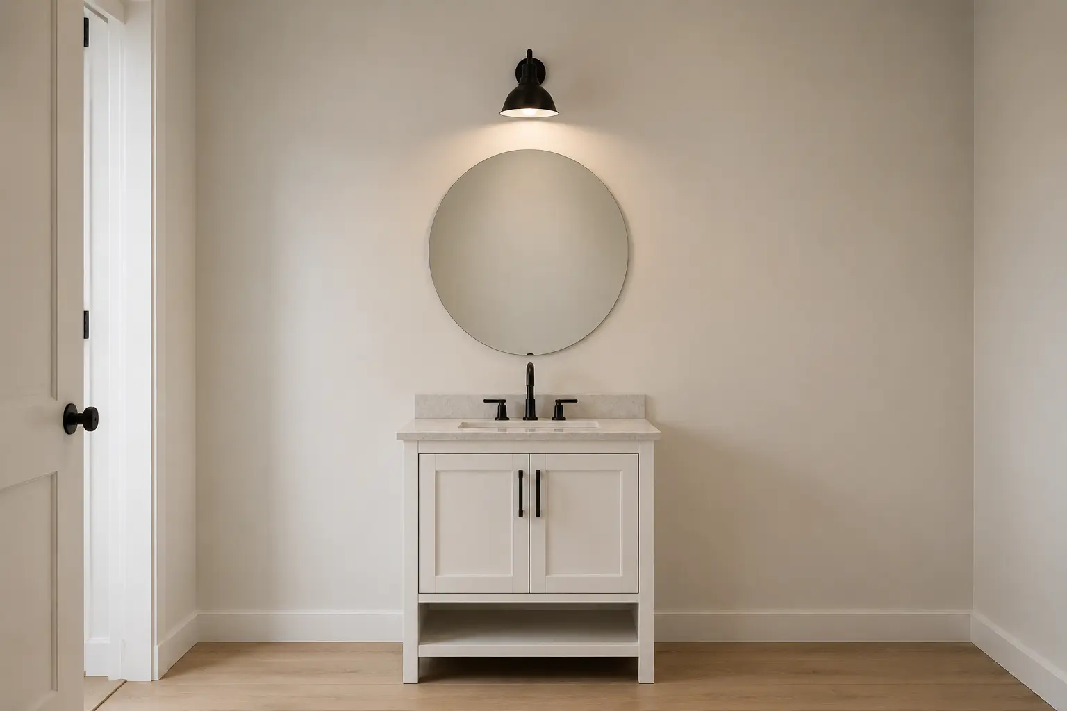 Powder Mirror Feature — before design concept