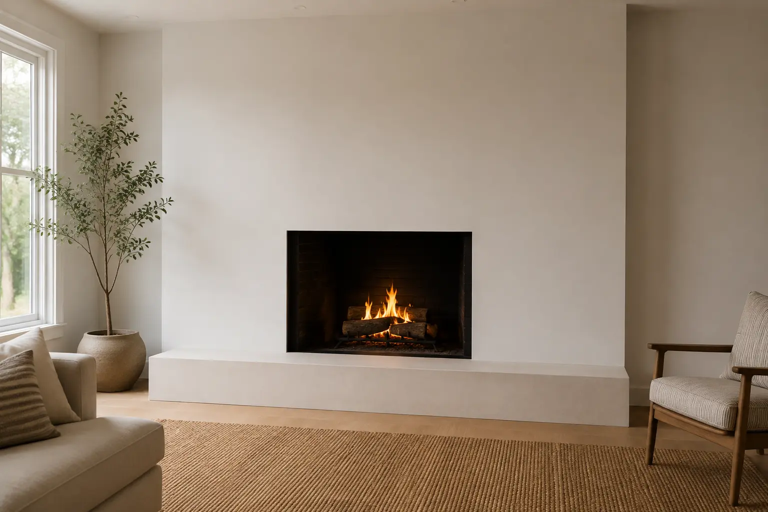 Floating Mantel — before design concept