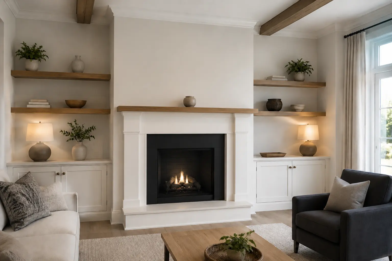 Layered Mantel System — illustrative design