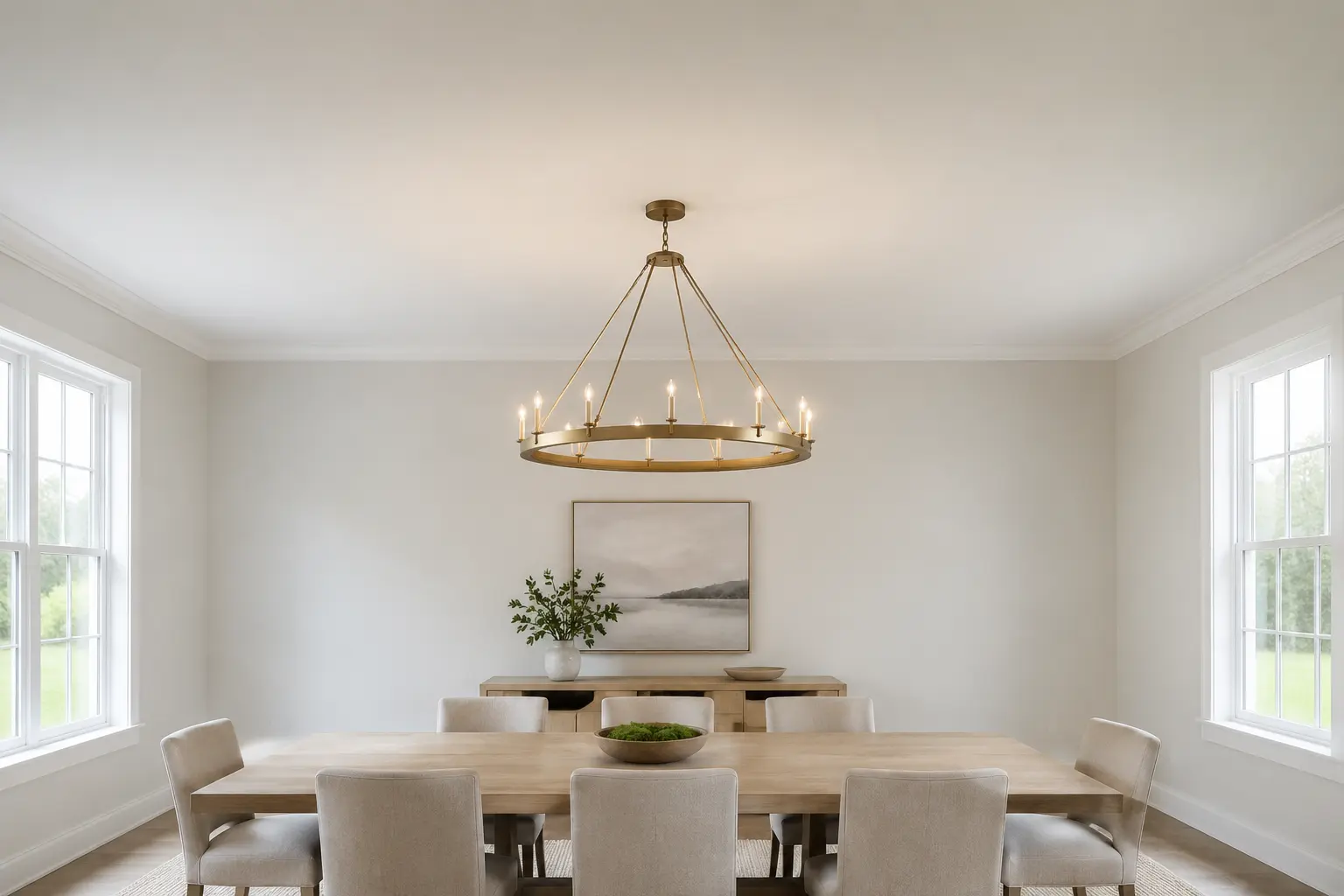 Coffered Ceiling — before design concept