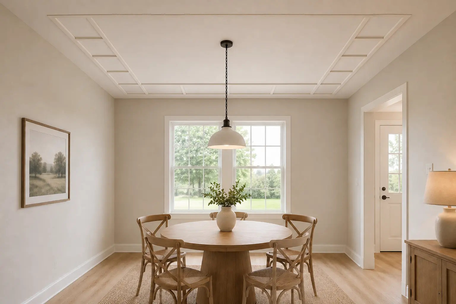 Lattice Ceiling — illustrative design