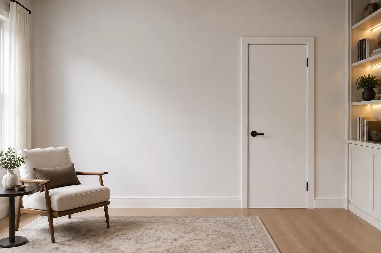 Concealed Panel Door — before design concept