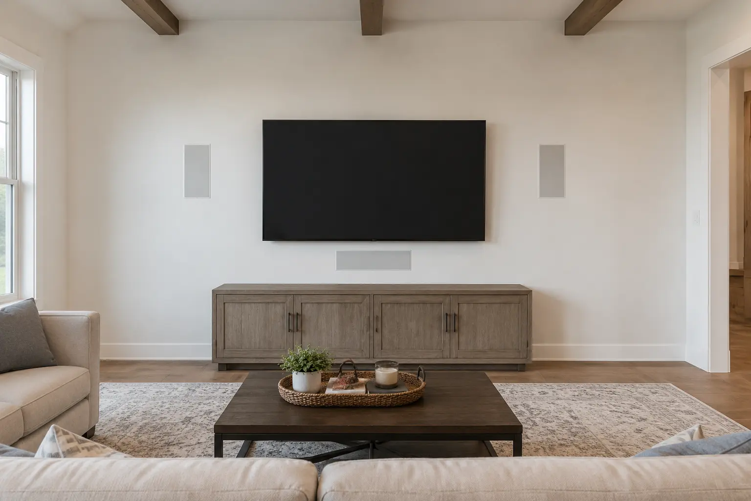 Integrated Media Wall — before design concept