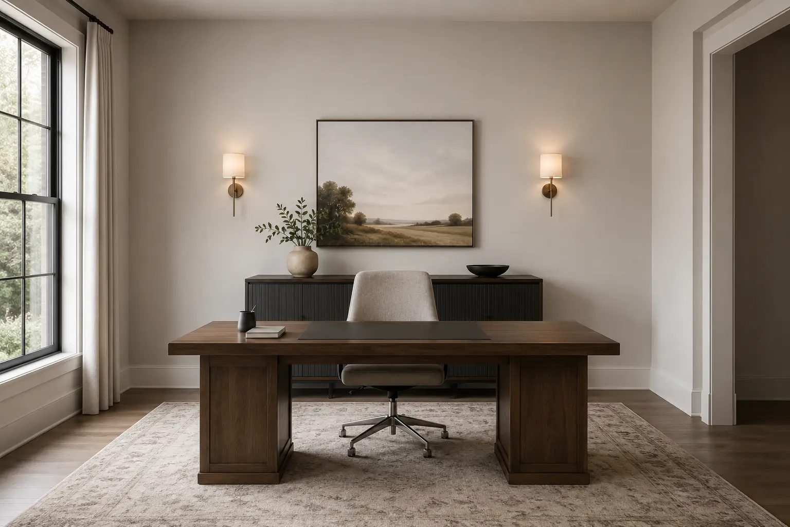 Study Credenza Wall — before design concept