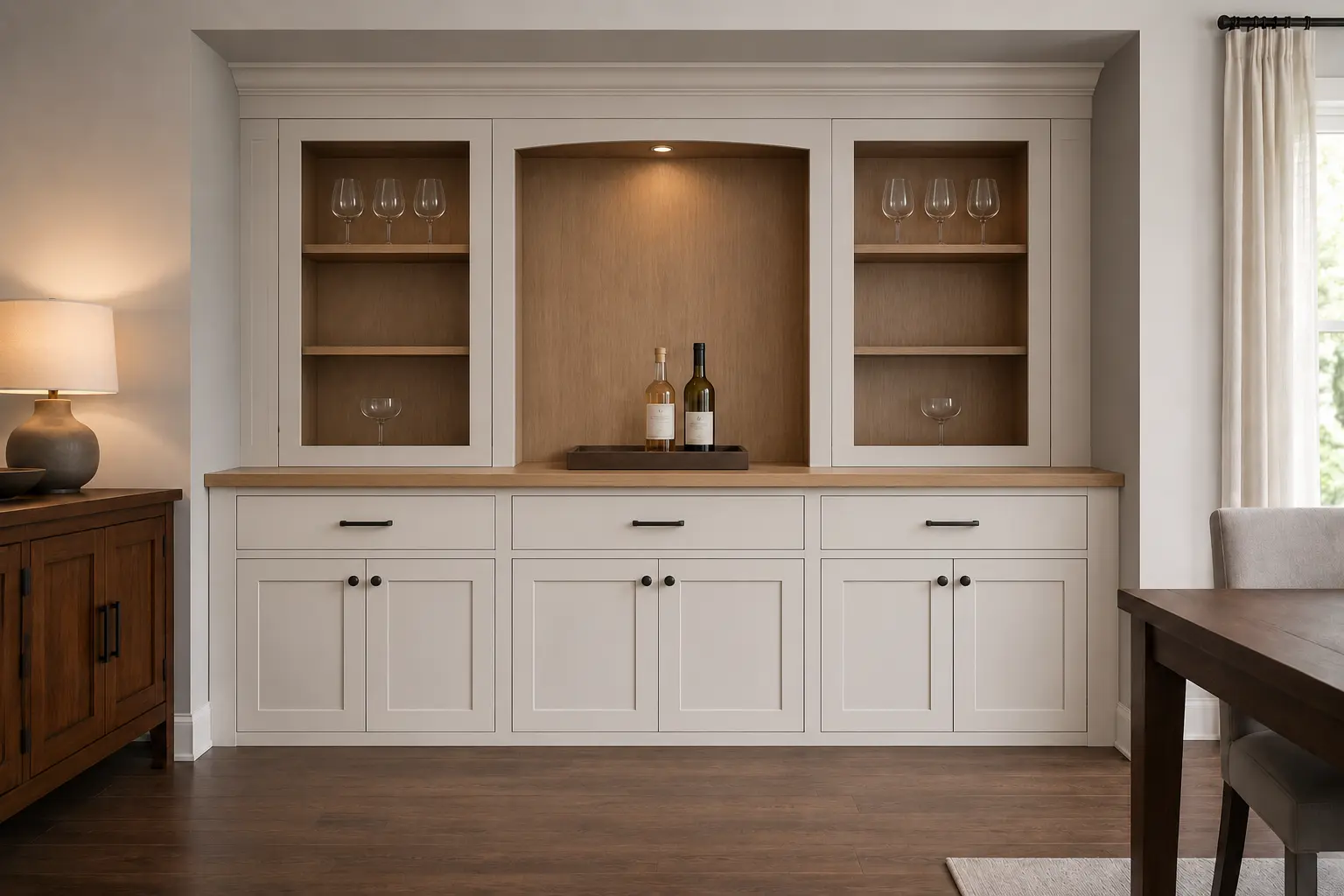 Beverage Hutch — illustrative design