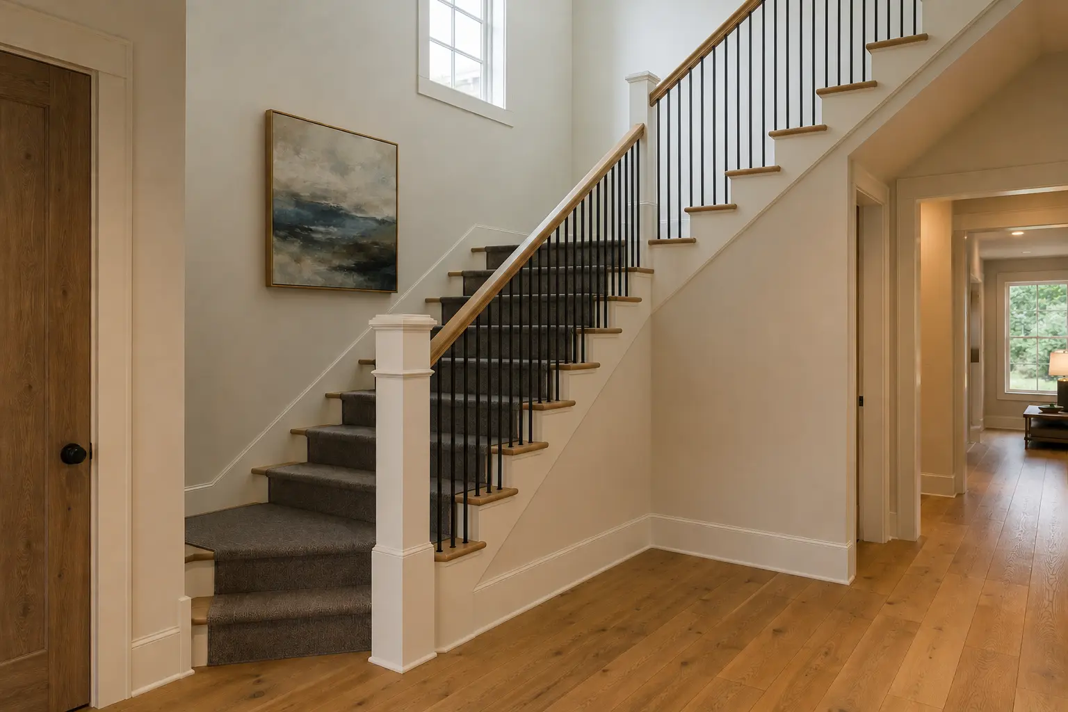 Stair Balustrade Upgrade — illustrative design