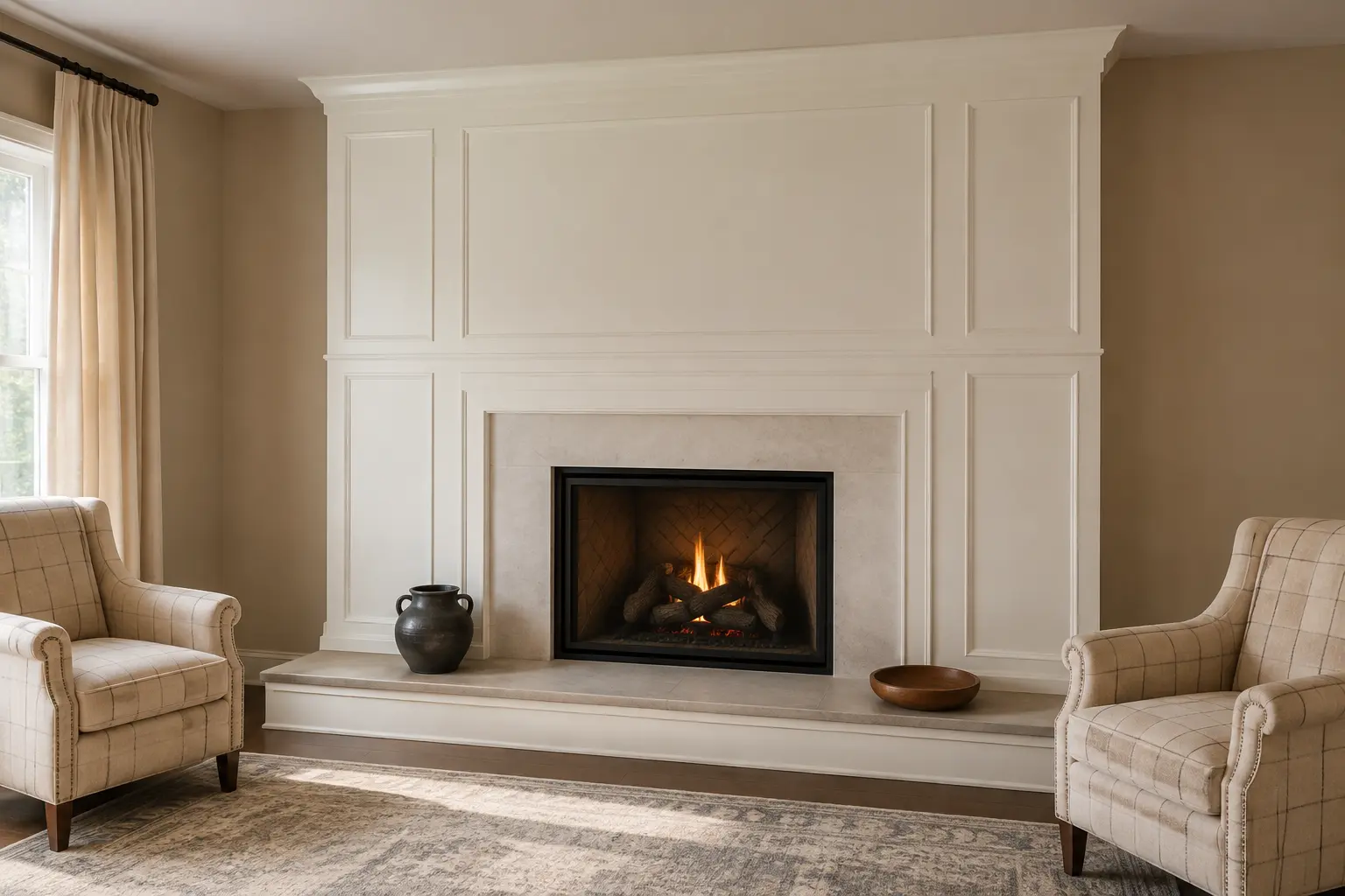 Floating Mantel — before design concept