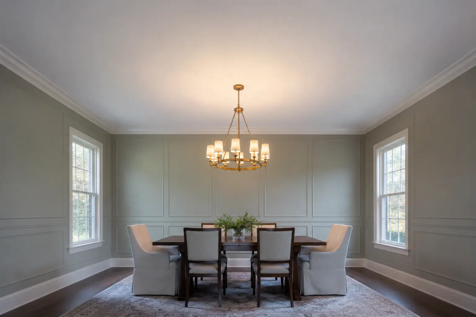 Coffered Ceiling — before design concept