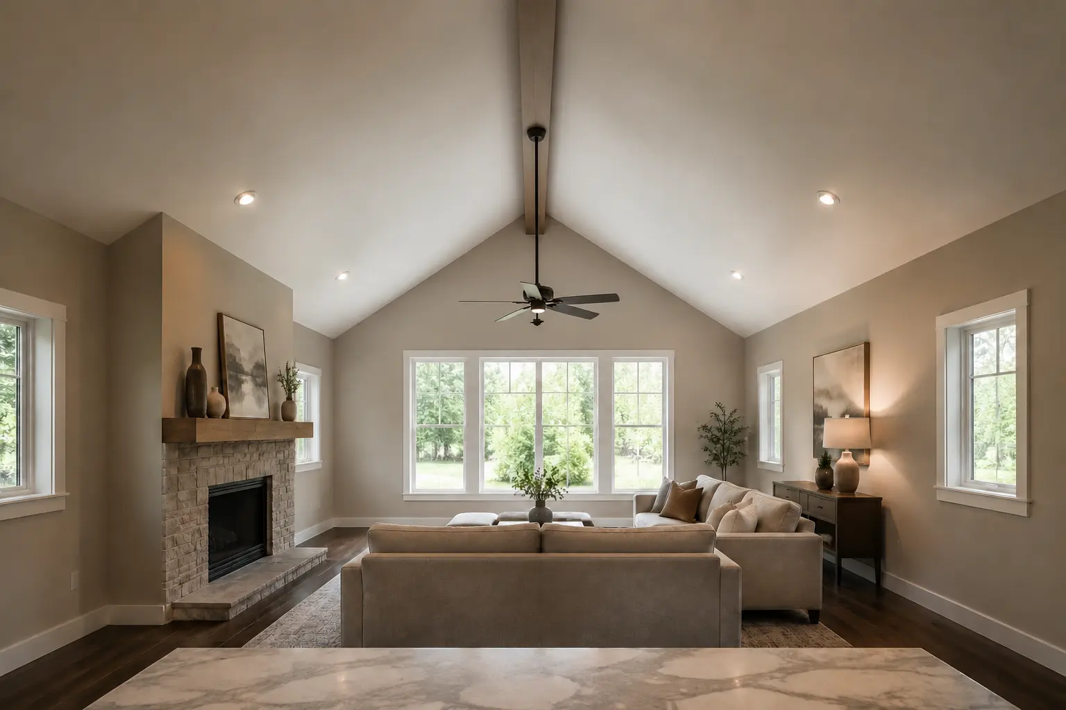 Ridge Beam — illustrative design