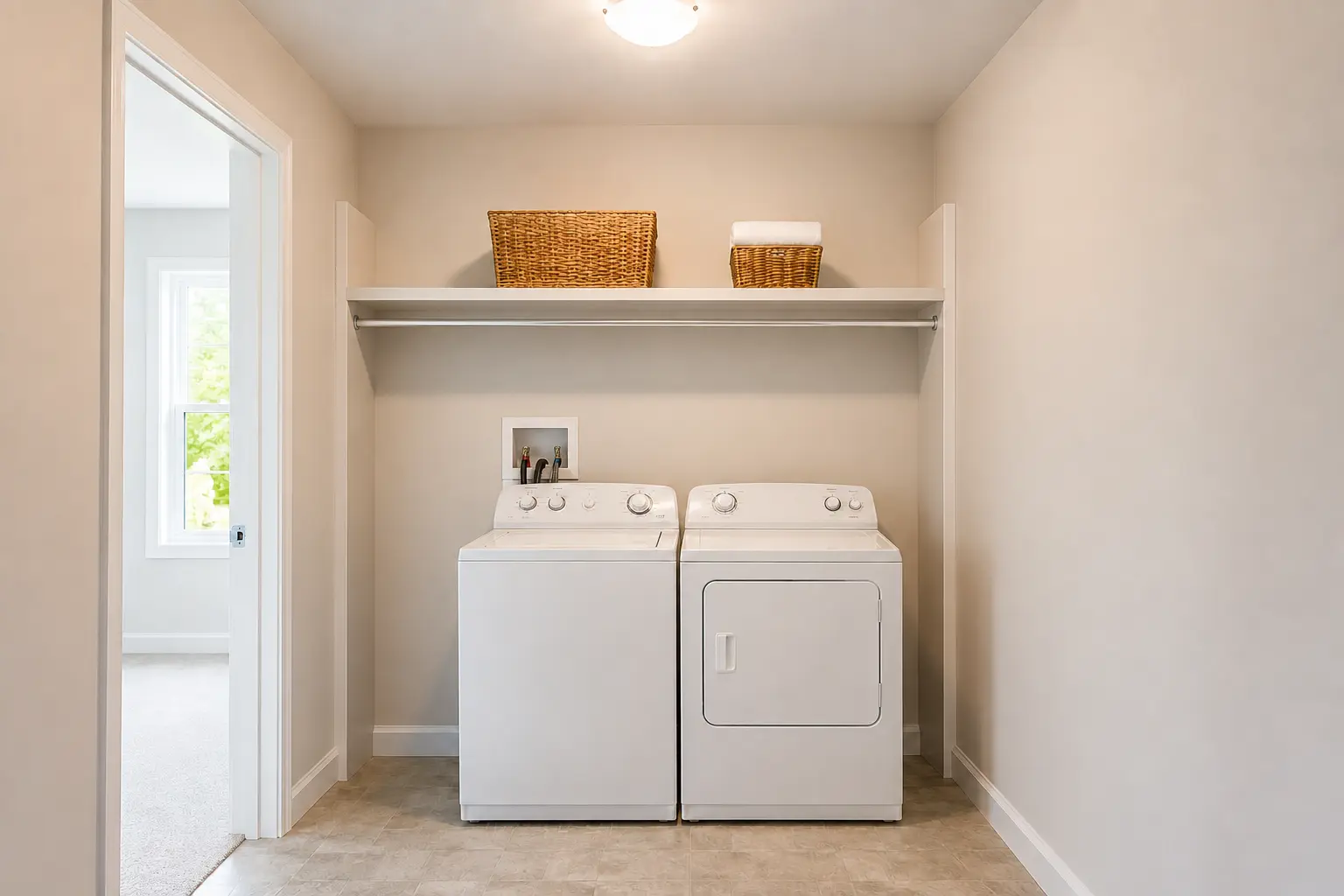 Laundry Storage System — illustrative design