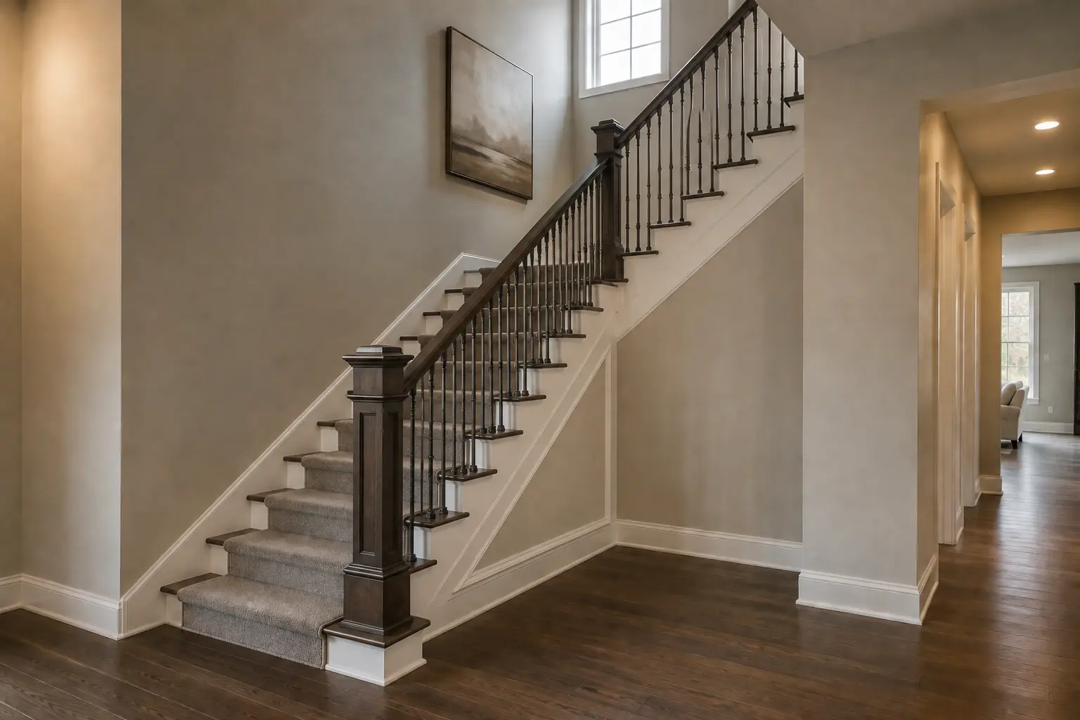 Stair Balustrade Upgrade — illustrative design