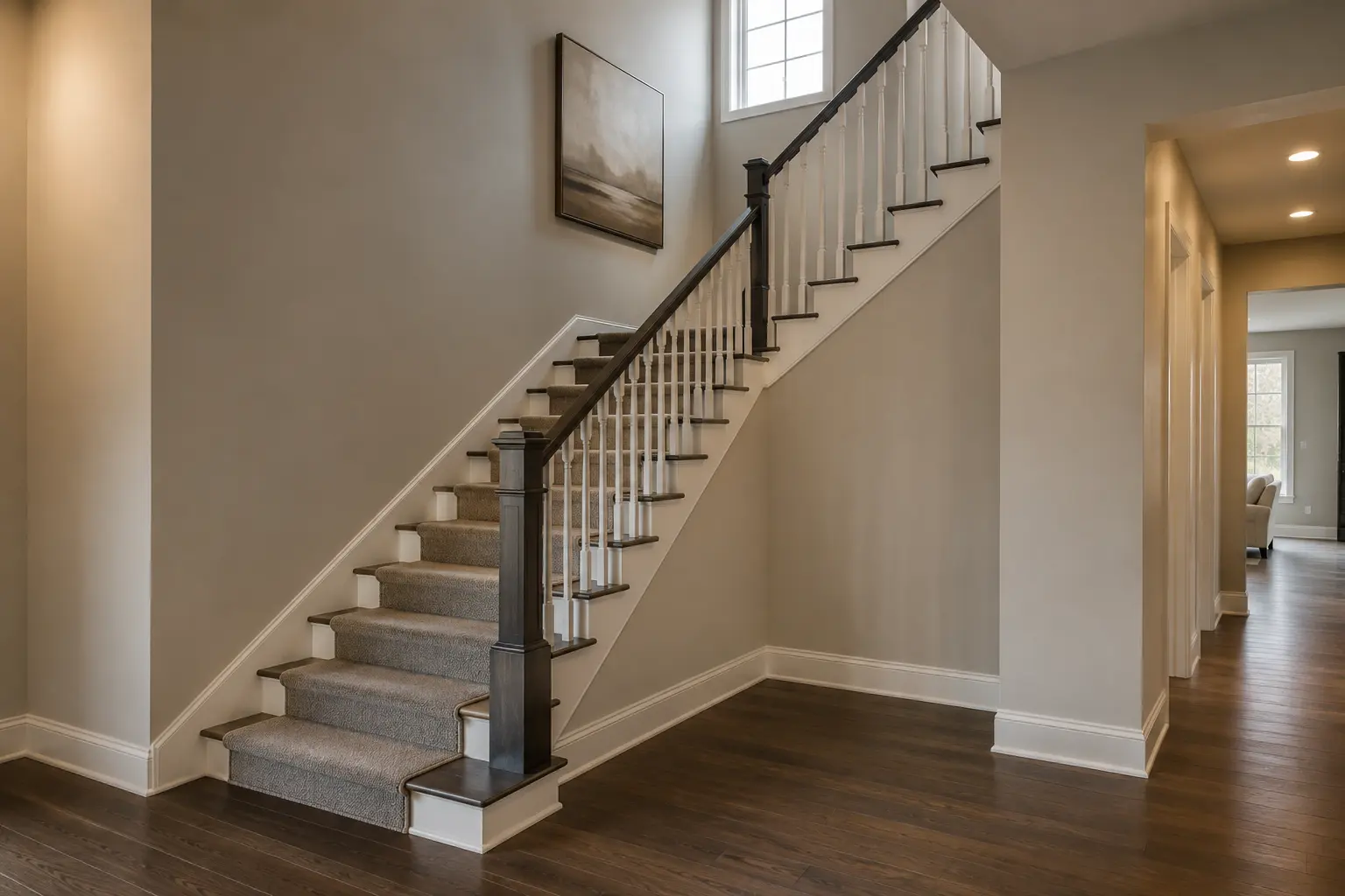 Stair Balustrade Upgrade — before design concept