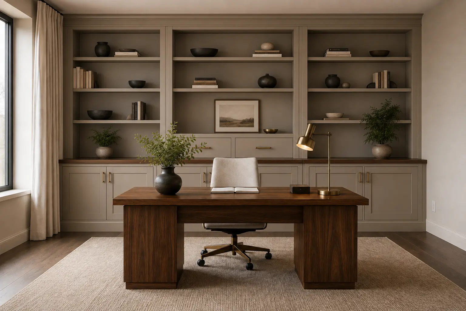 Library / Built-in Wall