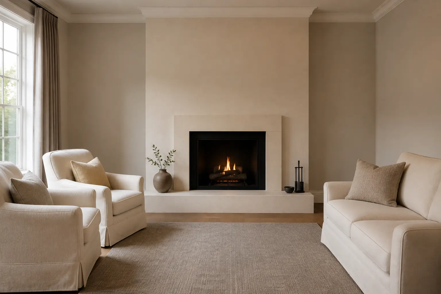 Floating Mantel — before design concept