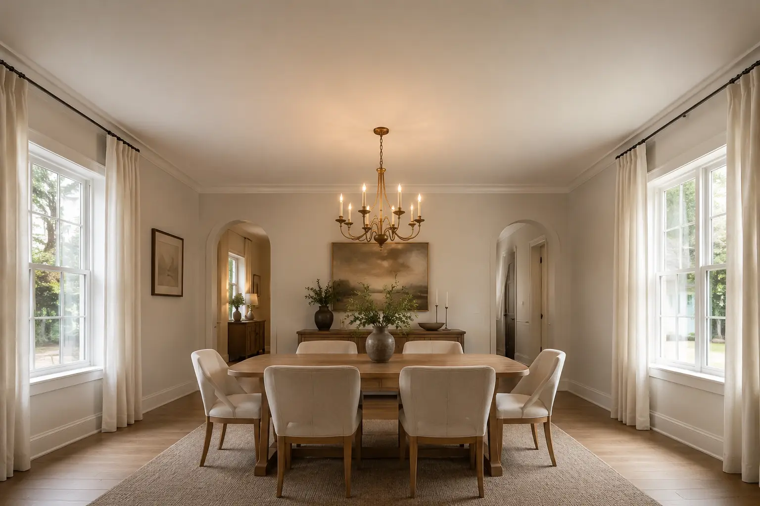 Coffered Ceiling — before design concept