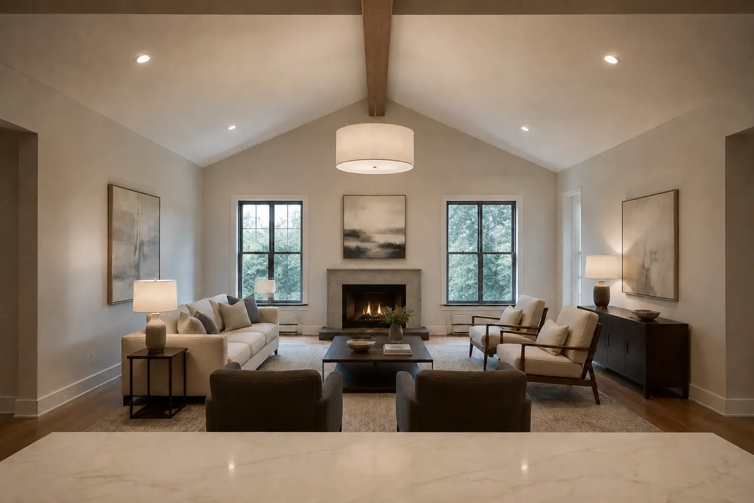 Ridge Beam — illustrative design