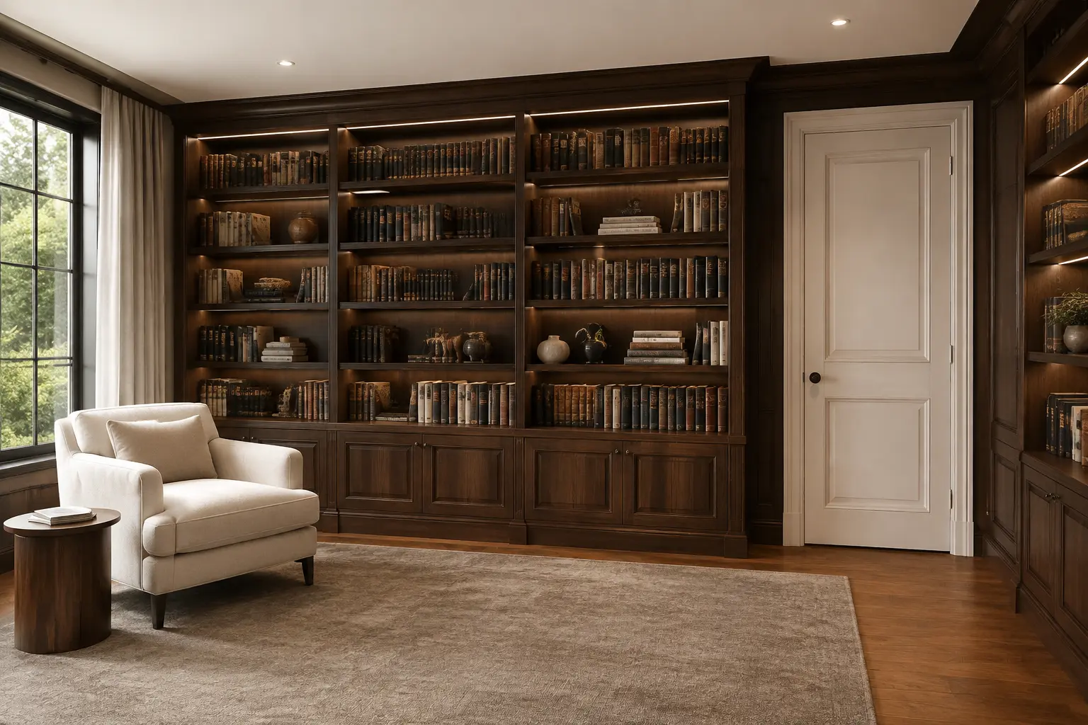 Concealed Panel Door — before design concept