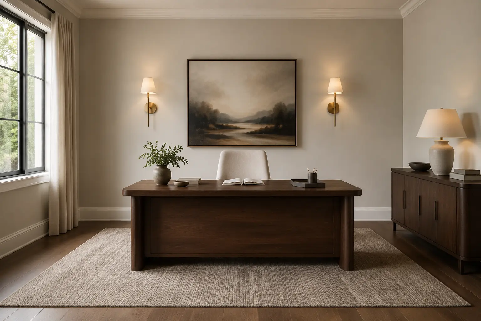 Study Credenza Wall — before design concept