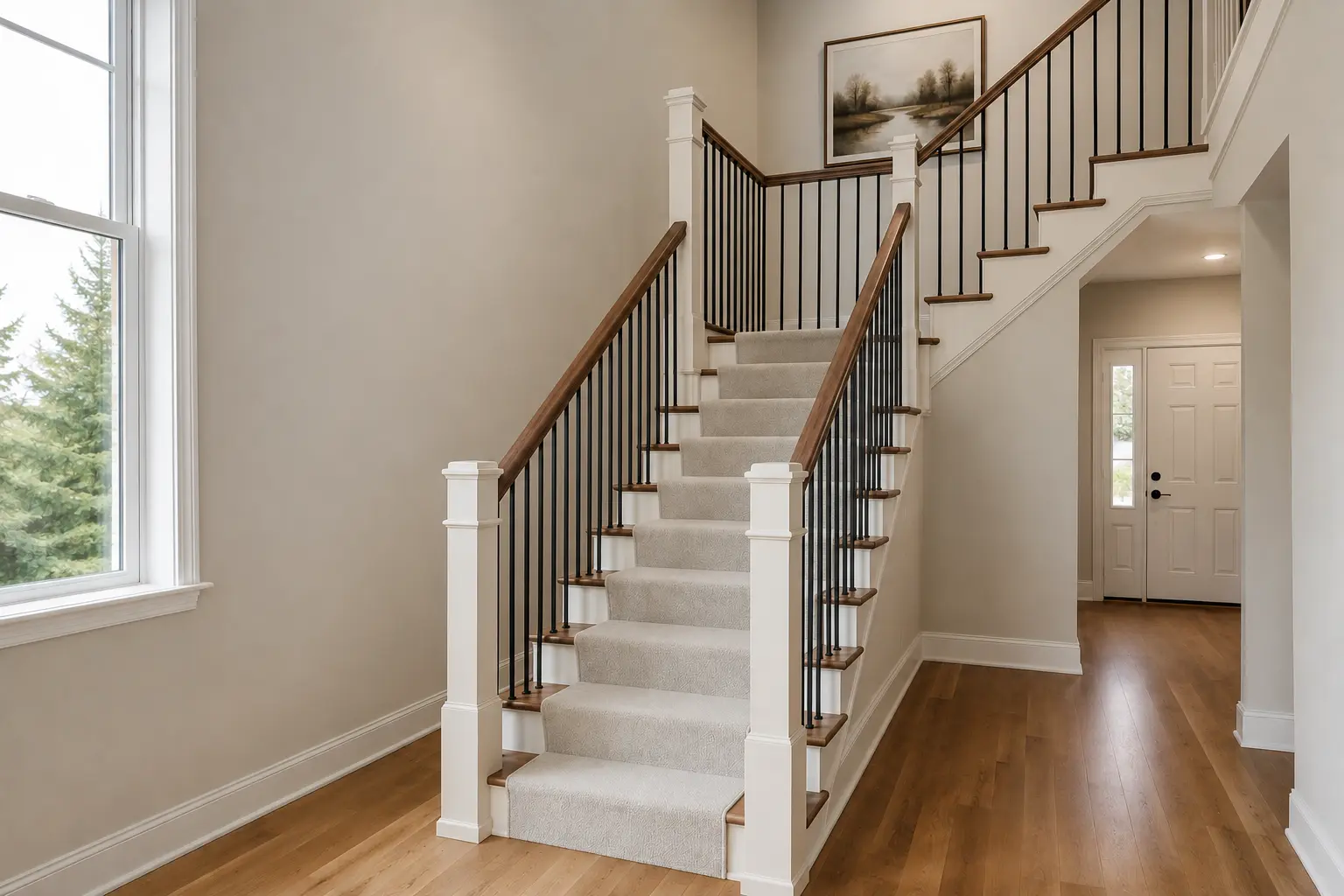 Stair Balustrade Upgrade — illustrative design