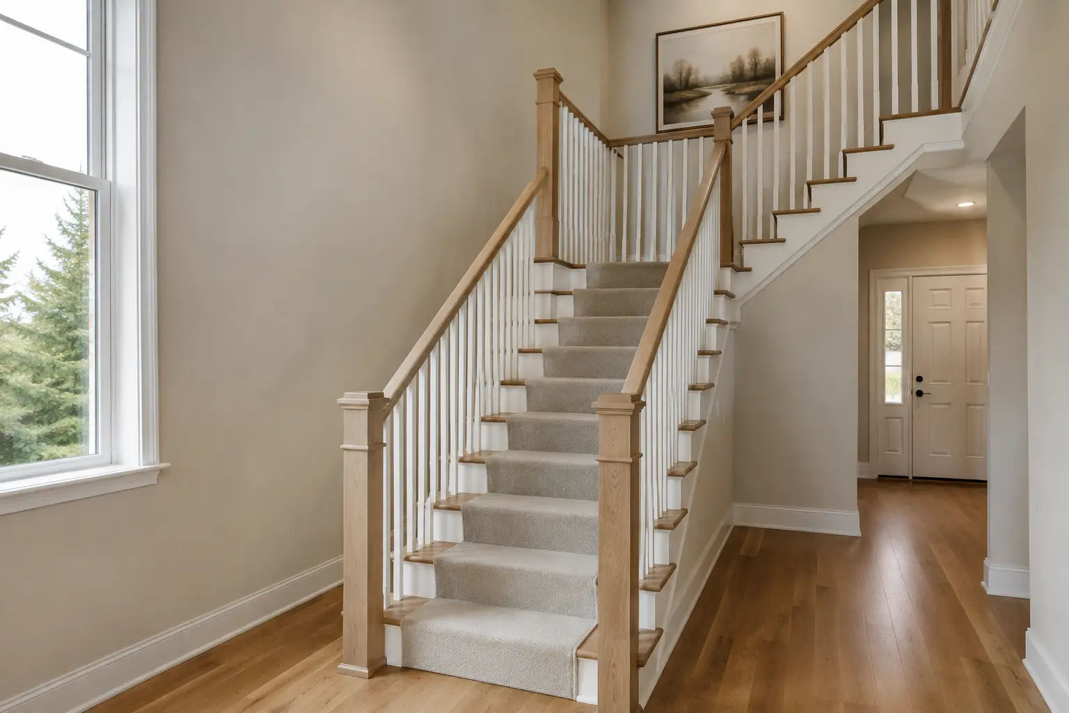 Stair Balustrade Upgrade — before design concept