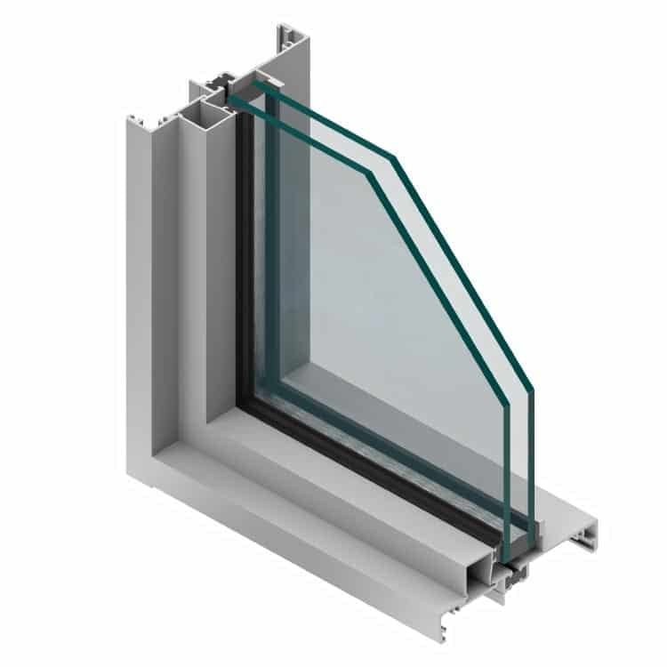 Western Window Systems Series 600 Fixed Window/Window Wall detail