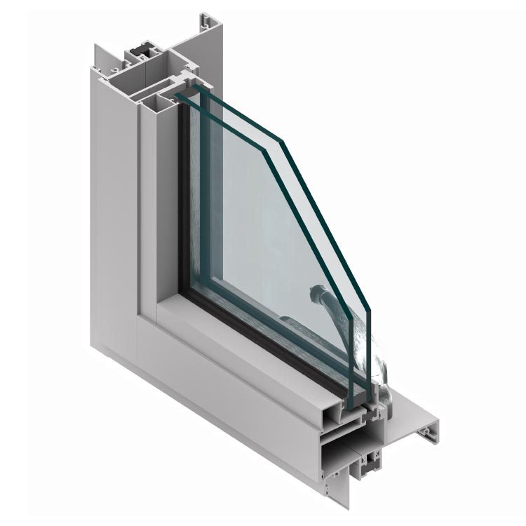 Western Window Systems Series 670 Hinged Window Line detail