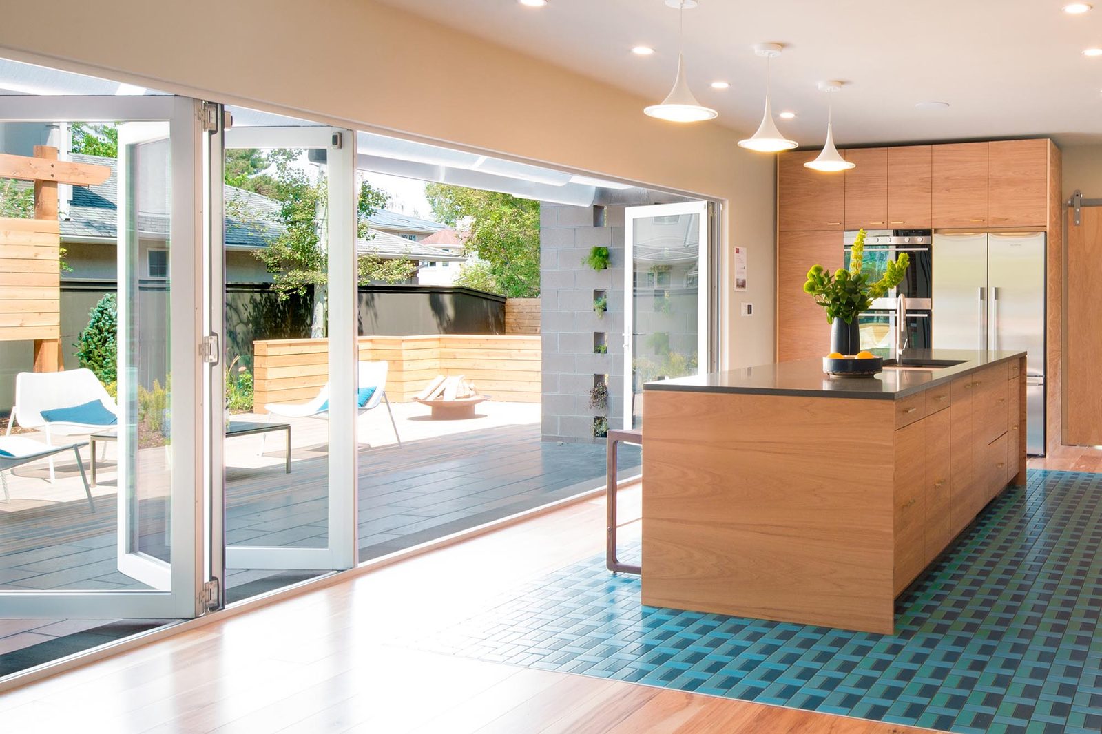 Western Window Systems Series 7950 Bi-Fold Door