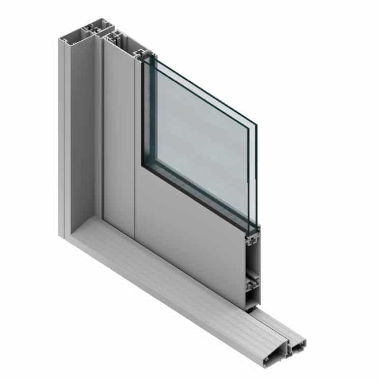 Western Window Systems Series 900 Hinged Door detail