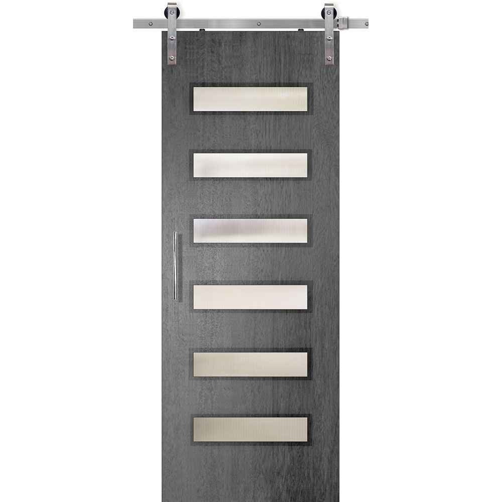 BarnCraft | 6 Lite Beverly TDL Door | 8'0" Tall - PLDBV8362LTU