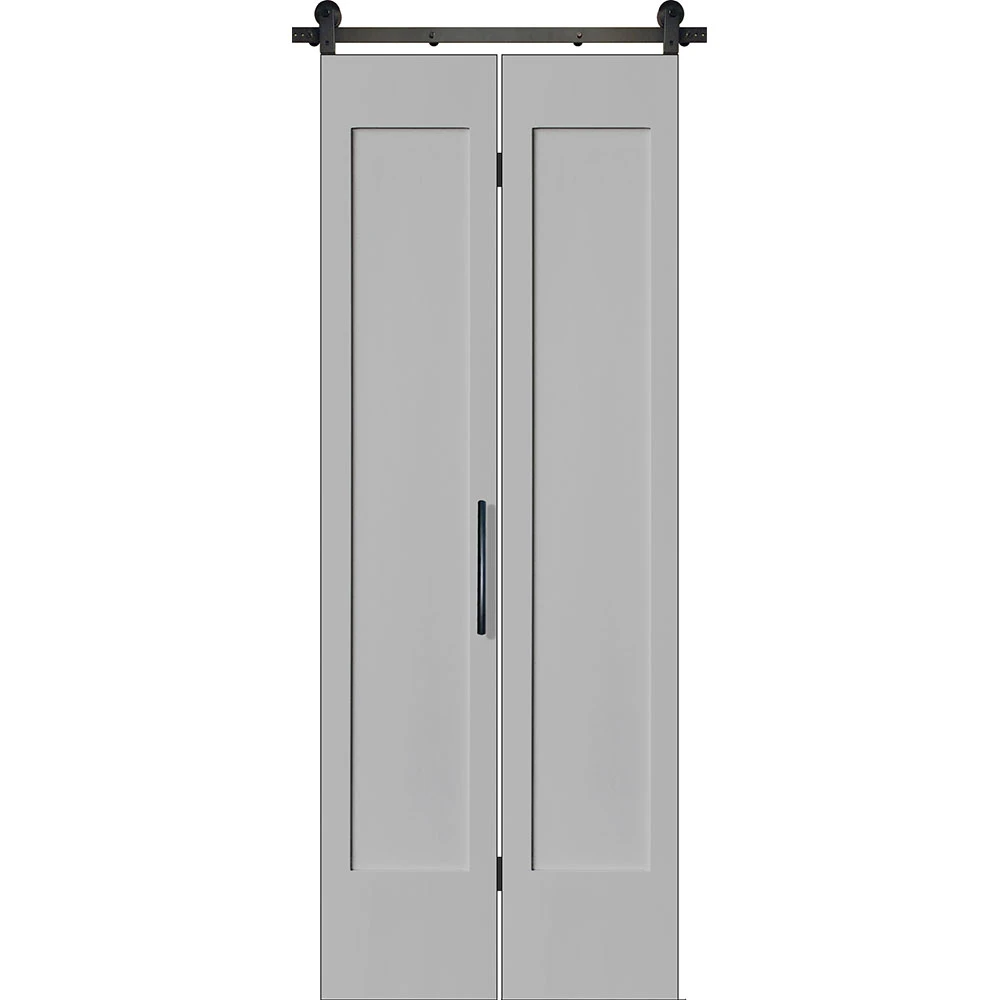 BarnCraft | Craftsman 1 Panel MDF Bifold Pair | - BDMDF2868CM-BF
