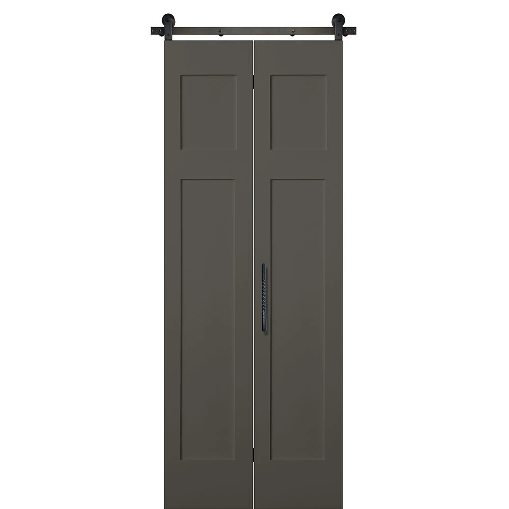 BarnCraft | Craftsman 2 Panel MDF Bifold Pair | - BDMDF2868CM2-BF