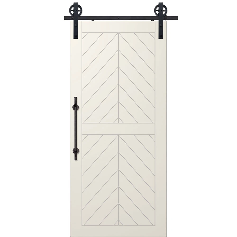 BarnCraft | 2 Panel Chevron MDF Sliding Door | - BDMDF286812PCH