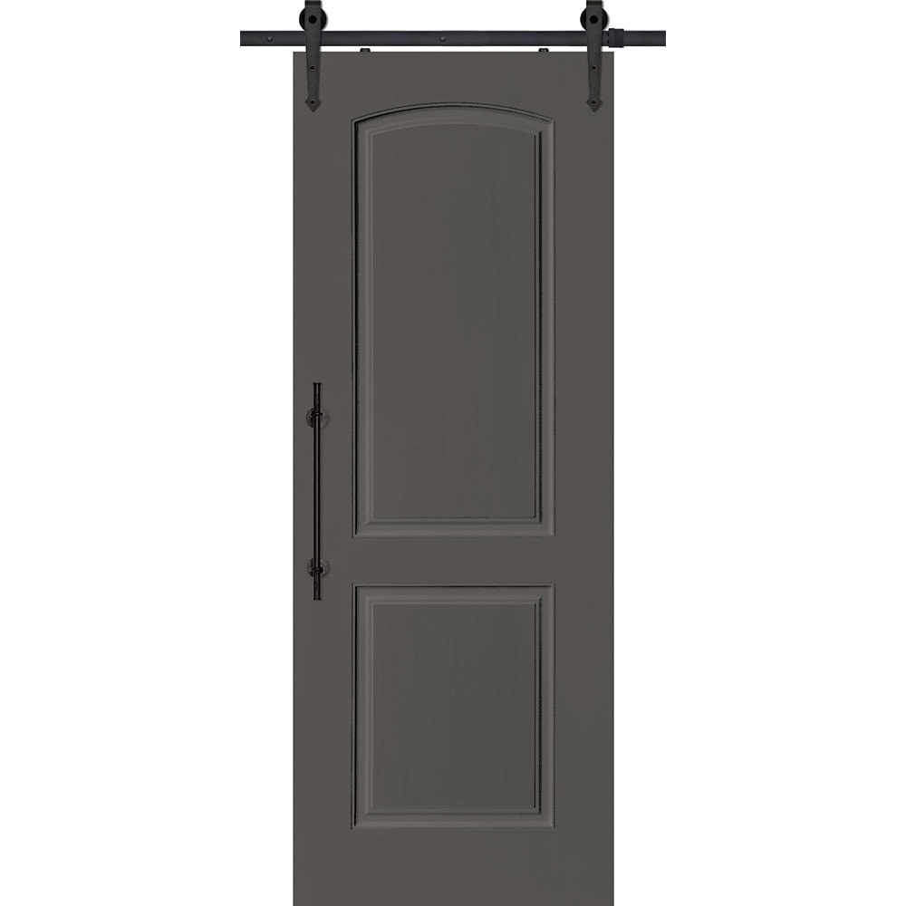 BarnCraft | 2 Panel MDF Sliding Door | - BDMDF28682P