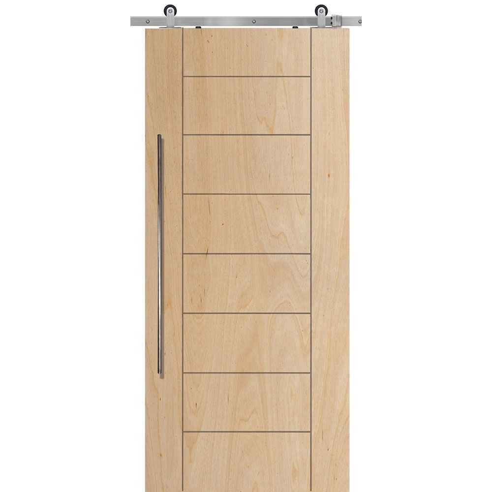 BarnCraft | Brentwood Contemporary Birch Door | - BDMB2668