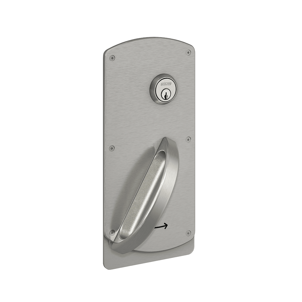 Schlage HSLR Electrified Ligature-resistant Mortise Trim — manufacturer family view