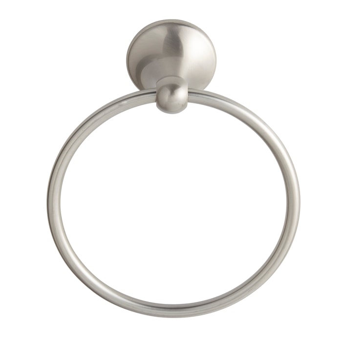 Waterfront Towel Ring in Satin Nickel