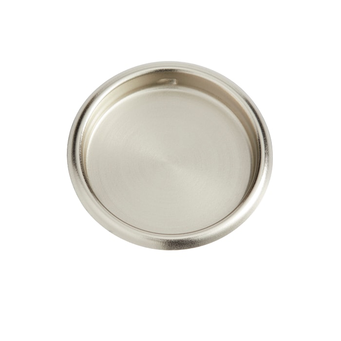 Finger Pull in Satin Nickel