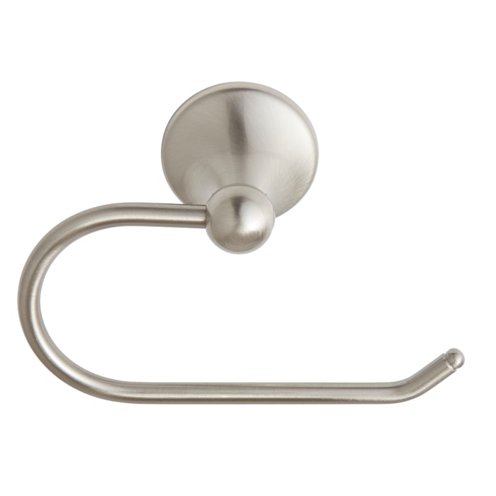 Waterfront Euro Paper Holder in Satin Nickel