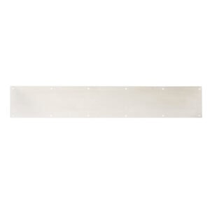 Screw Mount Kickplates .032" Thickness in Satin Nickel