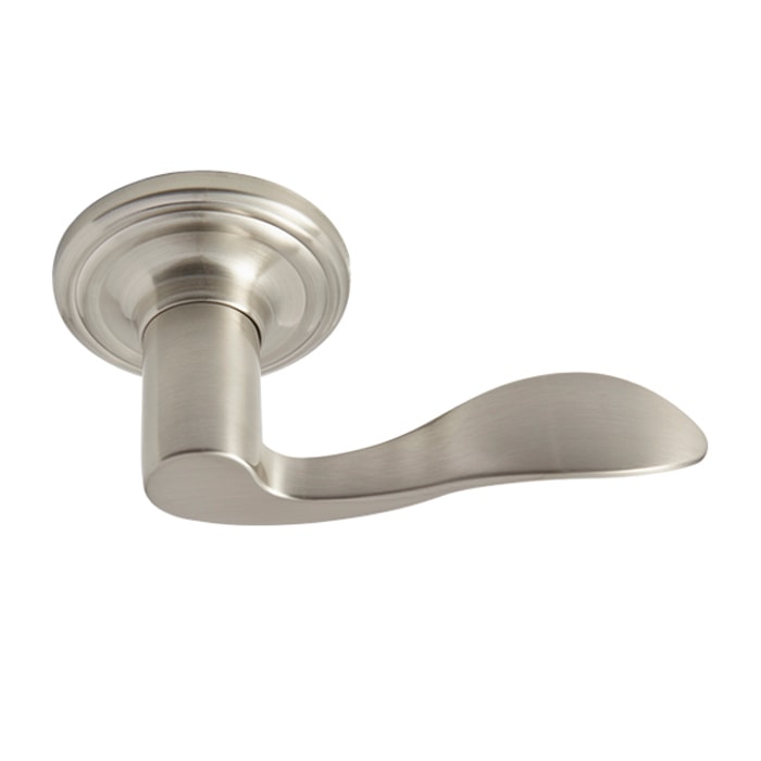 Buena Vista Lever in Satin Nickel