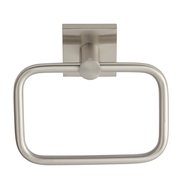 Tiburon Towel Ring in Satin Nickel