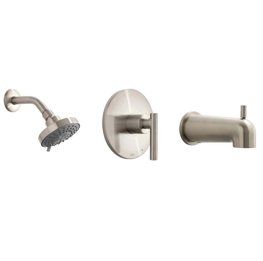 Skyline Shower Set in Satin Nickel