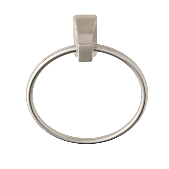 Candlestick Park Towel Ring in Satin Nickel